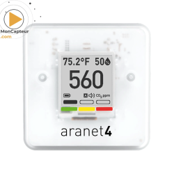 Moniteur de Qualité de l'Air - CO2, Température, Humidité et Pression