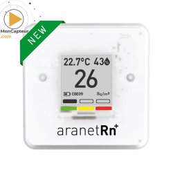 Capteur de Rayonnement Aranet : Surveillance RADON